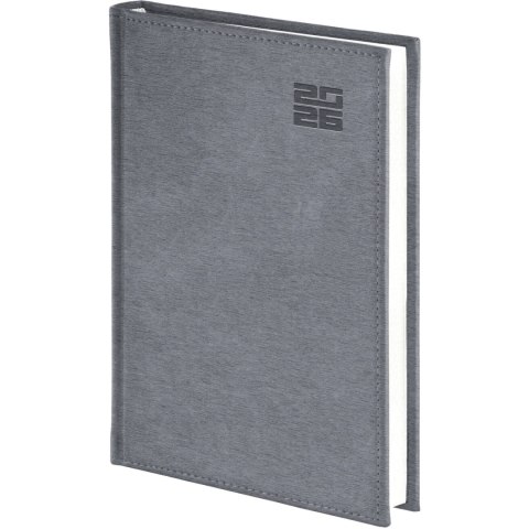 Kalendarz A4 Aluminium STANDARD dzienny p.biały 237 A4DB srebrny Wokół Nas