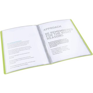 ALBUM OFERTOWY ESSELTE A4/20K ZIELONY