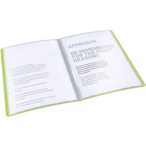 ALBUM OFERTOWY ESSELTE A4/20K ZIELONY