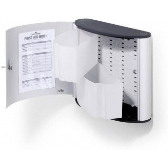 APTECZKA METALOWA DURABLE 2 SZUFLADY