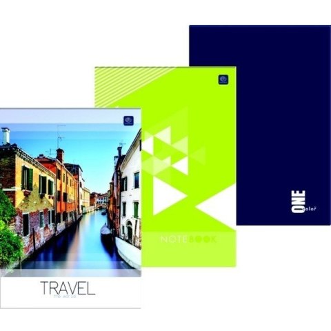 BLOK BIUROWY A5+ KRATKA 80 KARTEK MIKROPERFORACJA. LOSOWY WZÓR OKŁADKI