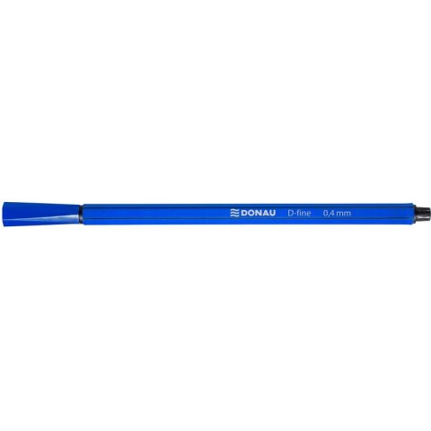 Cienkopisy Donau D-Fine 0.4mm niebieskie 10szt