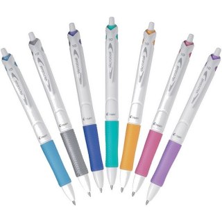 DŁUGOPIS PILOT ACROBALL WHITE M LAZUROWY