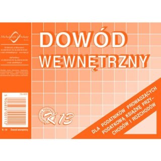 DOWÓD WEWNĘTRZNY A6