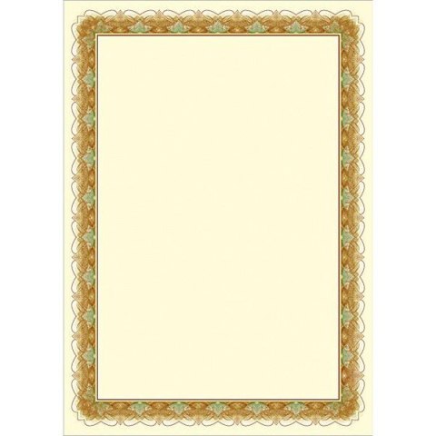 DYPLOM GALERIA PAPIERU A4 ZŁOTO 25szt