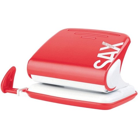 Dziurkacz Sax Design Colour 318 czerwony