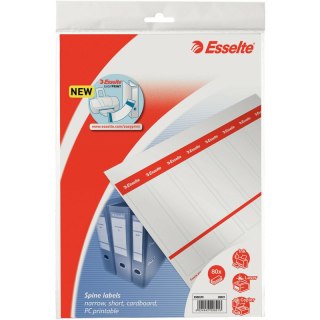 ETYKIETY NA SEGREGATOR ESSELTE 29x158mm WSUWANE