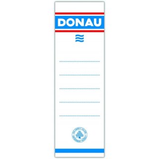 Etykiety na segregator Donau 48x153mm wsuwane (20)