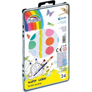 FARBY AKWARELOWE FIORELLO 2g*24 KOLORY