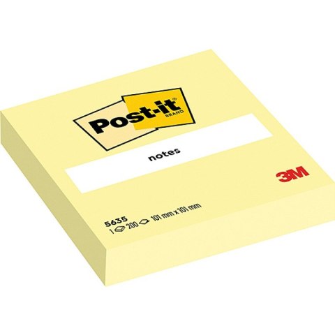 KARTECZKI POST-IT 100x100mm ŻÓŁTE 200szt