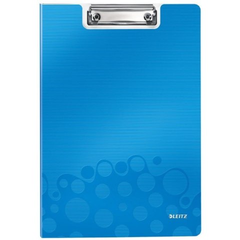 TECZKA Z KLIPEM LEITZ WOW A4 NIEBIESKA