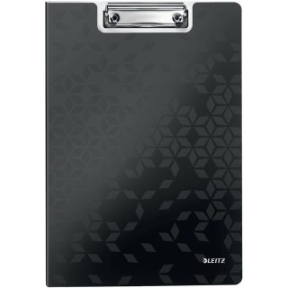 Teczka z klipem Leitz Wow A4 czarna