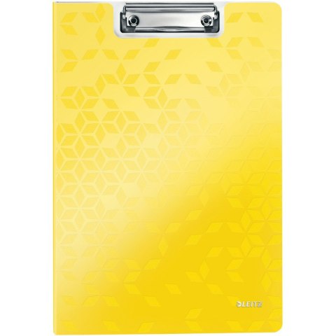 Teczka z klipem Leitz Wow A4 żółta