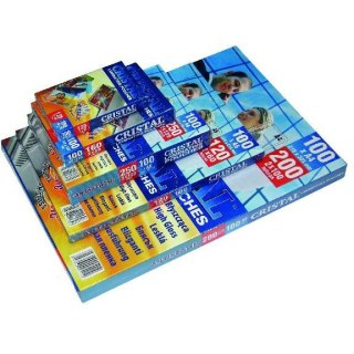 FOLIA LAMINACYJNA 80x111mm 80µm BŁYSK (100)