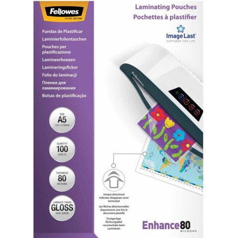 FOLIA LAMINACYJNA A5/80µm BŁYSK 100szt