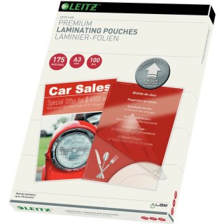 FOLIA LAMINACYJNA LEITZ A3/175µm BŁYSK 100szt