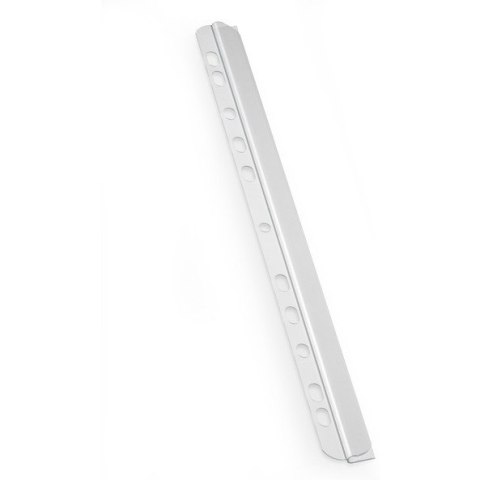 GRZBIETY WSUWANE Z PERFORACJĄ 6mm PRZEZROCZYSTE 50szt