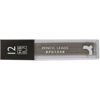 Grafity do ołówków Q-Connect 0.7mm HB (12)