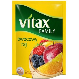 HERBATA VITAX FAMILY OWOCOWY RAJ (24)