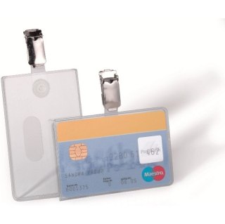 HOLDER DO KARTY DURABLE 54*85mm POZIOMY (25)