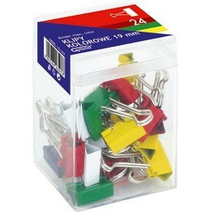 KLIPY DO AKT 19mm KOLOROWE (24)