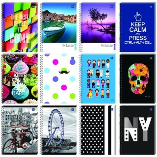 KOŁOZESZYT A5 LINIE 100K