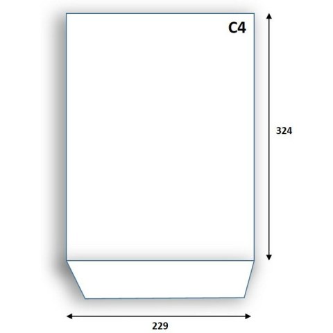 KOPERTY C4 SK BIAŁE 250szt