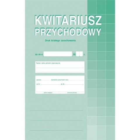 KWITARIUSZ PRZYCHODOWY A4 (O+2K)