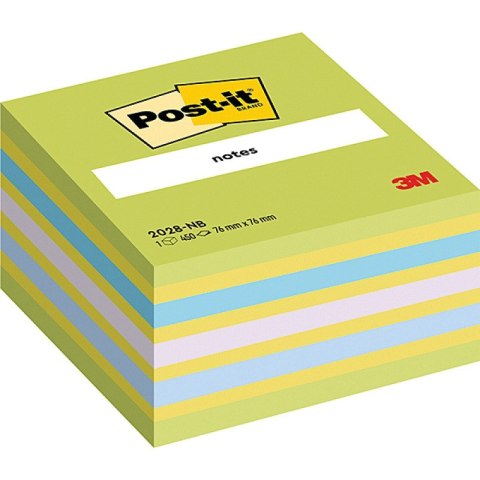 Karteczki Post-it 76x76mm (2028-NB) niebiesko-zielone 450szt