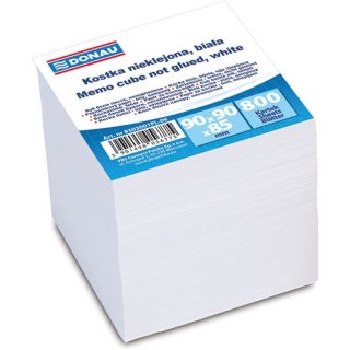 Kostka papierowa Donau 90x90x90mm nieklejona biała