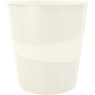 Kosz na śmieci Leitz Wow 15L biały