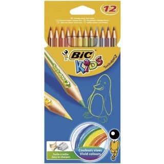Kredki ołówkowe BiC Kids Tropicolors 12 kolorów