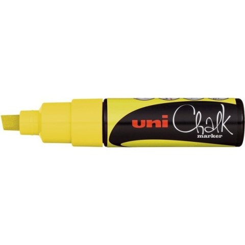 MARKER KREDOWY UNI CHALK PWE-8K ŻÓŁTY