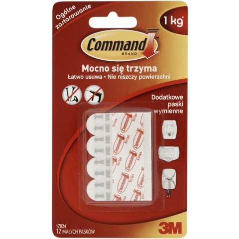 PASKI WYMIENNE COMMAND 12szt
