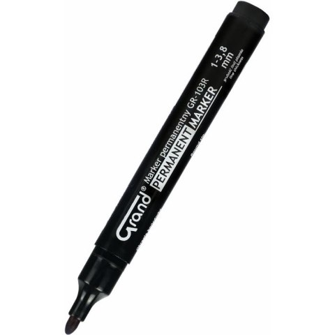 MARKER PERMANENTNY GRAND GR-103R CZARNY