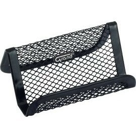 METALOWY STOJAK NA WIZYTÓWKI CZARNY