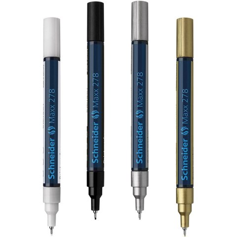 Marker olejowy Schneider Maxx 278 srebrny