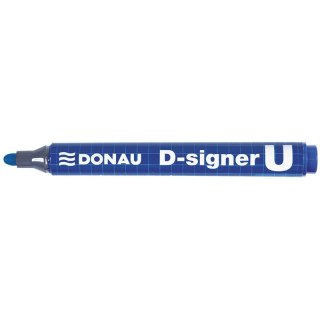 Marker permanentny Donau D-Singer U niebieski
