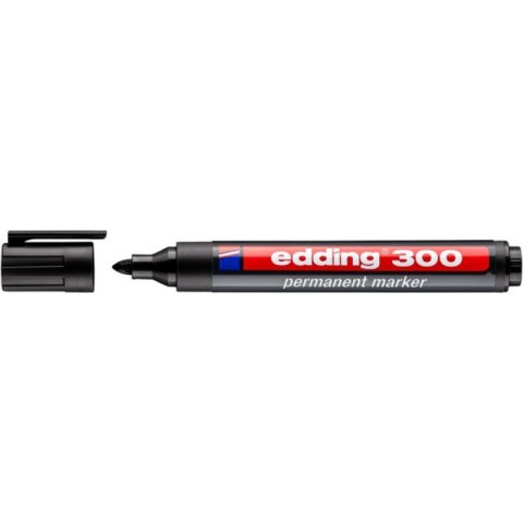 Marker permanentny Edding 300 czarny