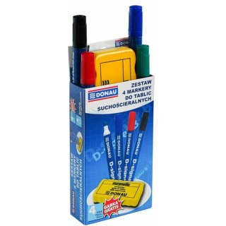 Markery do tablic Donau D-Signer (+czyścik) 4 kolory