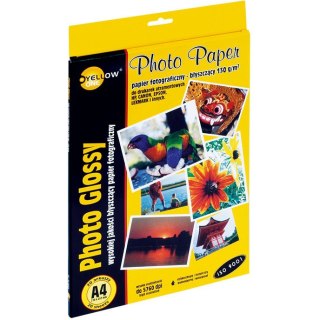 PAPIER FOTO YELLOW ONE A4 130g BŁYSK 20szt