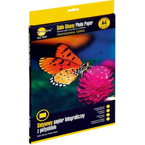 PAPIER FOTO YELLOW ONE A4 260g SATYNOWANY (20)