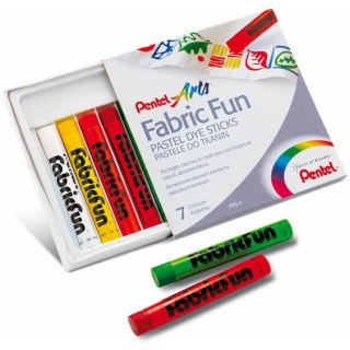 PASTELE DO TKANIN PENTEL 7 KOLORÓW