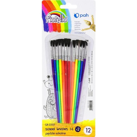 PĘDZLE FIORELLO ROZMIAR:1-6 x2