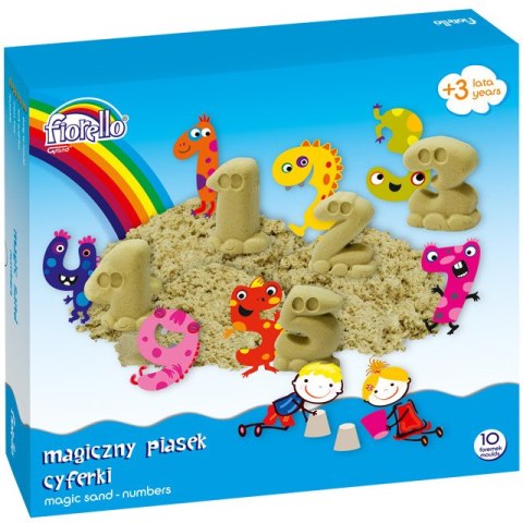 PIASEK MAGICZNY FIORELLO 600g CYFERKI