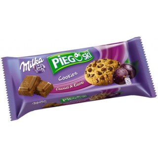 PIEGUSKI MILKA z CZEKOLADĄ i RODZYNKAMI 135g