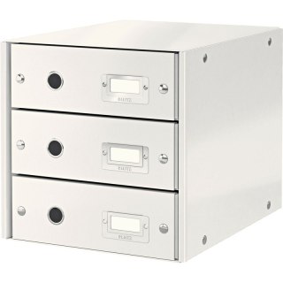 POJEMNIK 3 SZUFLADY LEITZ C&S BIAŁY