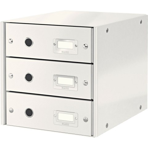POJEMNIK 3 SZUFLADY LEITZ C&S BIAŁY