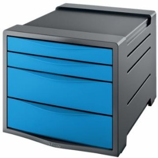 POJEMNIK 4 SZUFLADY ESSELTE EUROPOST NIEBIESKI