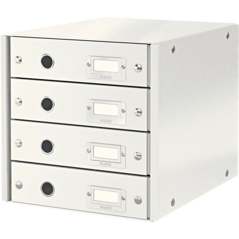POJEMNIK 4 SZUFLADY LEITZ C&S BIAŁY
